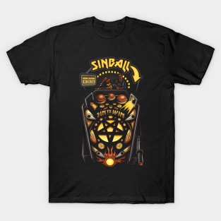 SINBALL - A Pinball Parody T-Shirt